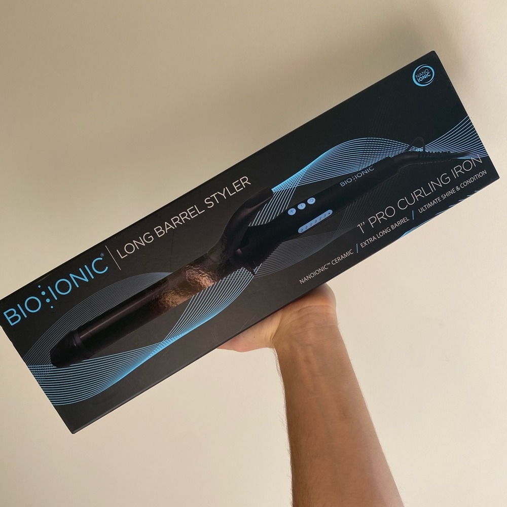 Bio Ionic 1” XL curling iron